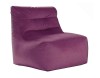 Puff sofá violeta